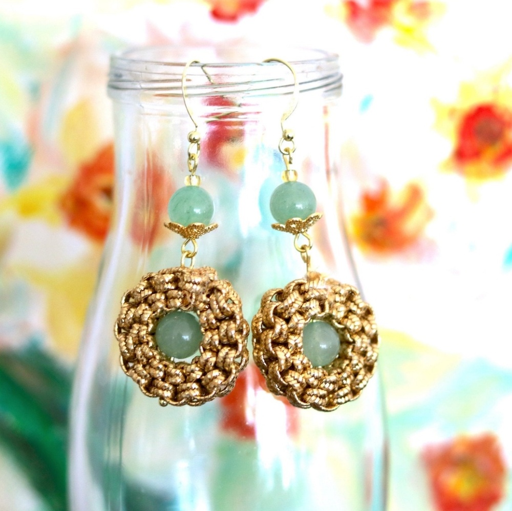 Handmade Chinese Palace Inspired Earrings